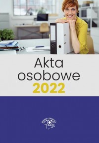 Akta osobowe 2022 - okłakda ebooka