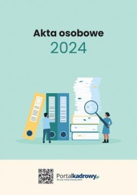 Akta osobowe 2024 - okłakda ebooka