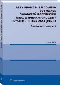 Akty prawa miejscowego dotyczące - okłakda ebooka