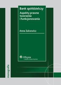 Bank spółdzielczy. Aspekty prawne - okłakda ebooka