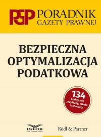 Bezpieczna optymalizacja podatkowa - okłakda ebooka
