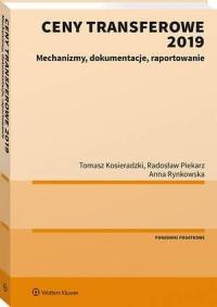 Ceny transferowe 2019. Mechanizmy, - okłakda ebooka