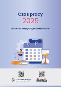 Czas pracy 2025 - okłakda ebooka