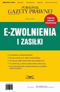E-zwolnienia i zasiłki - okłakda ebooka