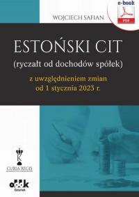 Estoński CIT (ryczałt od dochodów - okłakda ebooka