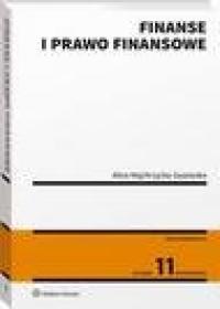 Finanse i prawo finansowe - okłakda ebooka