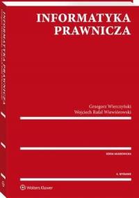 Informatyka prawnicza - okłakda ebooka