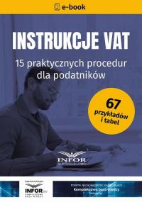 Instrukcje VAT. 15 praktycznych - okłakda ebooka