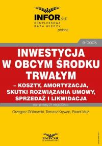 Inwestycja w obcym środku trwałym - okłakda ebooka