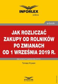 Jak rozliczać zakupy od rolników - okłakda ebooka