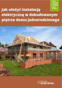 Jak ułożyć instalację elektryczną - okłakda ebooka