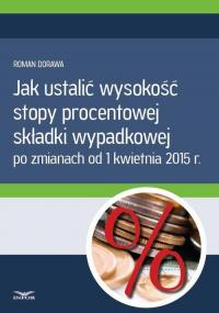 Jak ustalić wysokość  stopy procentowej - okłakda ebooka