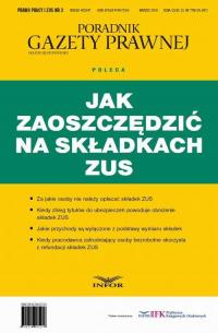 Jak zaoszczędzić na składkach ZUS - okłakda ebooka