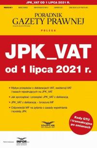 JPK_VAT od 1 lipca 2021. Podatki - okłakda ebooka