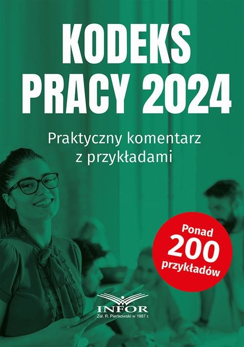 Kodeks Pracy 2024 Praktyczny komentarz - okłakda ebooka