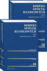 Kodeks spółek handlowych. Komentarz. - okłakda ebooka