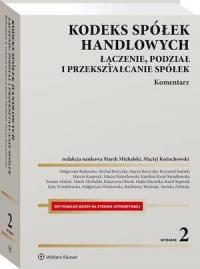 Kodeks spółek handlowych. Łączenie, - okłakda ebooka