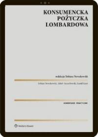 Konsumencka pożyczka lombardowa. - okłakda ebooka
