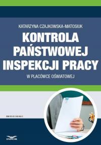 Kontrola Państwowej Inspekcji Pracy - okłakda ebooka
