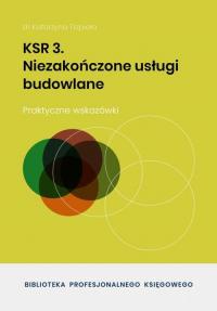 KSR 3. Niezakończone usługi budowlane - okłakda ebooka