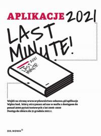Last minute aplikacje 2021 - okłakda ebooka