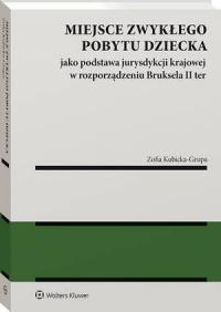 Miejsce zwykłego pobytu dziecka - okłakda ebooka