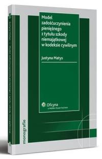 Model zadośćuczynienia pieniężnego - okłakda ebooka