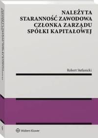 Należyta staranność zawodowa członka - okłakda ebooka