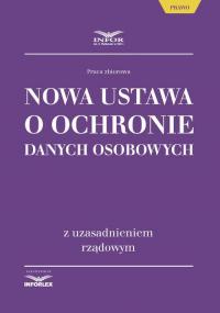 Nowa ustawa o ochronie danych osobowych - okłakda ebooka