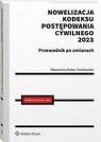 Nowelizacja Kodeksu postępowania - okłakda ebooka