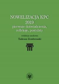 Nowelizacja KPC 2019. Pierwsze - okłakda ebooka