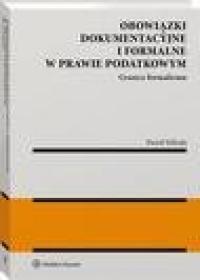 Obowiązki dokumentacyjne i formalne - okłakda ebooka