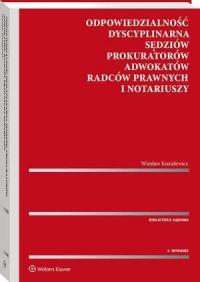 Odpowiedzialność dyscyplinarna - okłakda ebooka