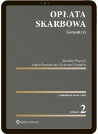 Opłata skarbowa. Komentarz - okłakda ebooka