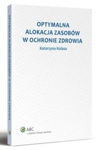 Optymalna alokacja zasobów w ochronie - okłakda ebooka