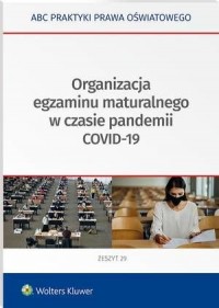 Organizacja egzaminu maturalnego - okłakda ebooka