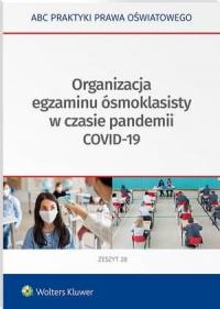 Organizacja egzaminu ósmoklasisty - okłakda ebooka