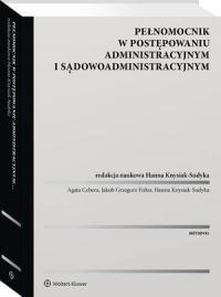 Pełnomocnik w postępowaniu administracyjnym - okłakda ebooka