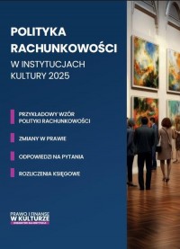 Polityka rachunkowości w instytucjach - okłakda ebooka