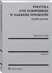 Polityka Unii Europejskiej w zakresie - okłakda ebooka