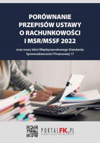 Porównanie przepisów ustawy o rachunkowości - okłakda ebooka