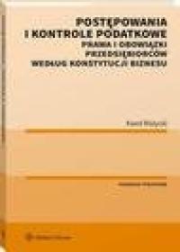 Postępowania i kontrole podatkowe. - okłakda ebooka