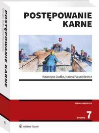 Postępowanie karne - okłakda ebooka