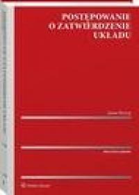 Postępowanie o zatwierdzenie układu - okłakda ebooka
