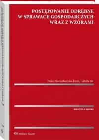 Postępowanie odrębne w sprawach - okłakda ebooka