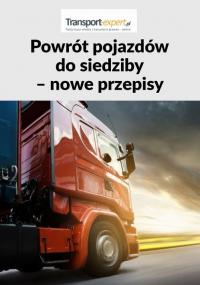 Powrót pojazdów do siedziby – nowe - okłakda ebooka