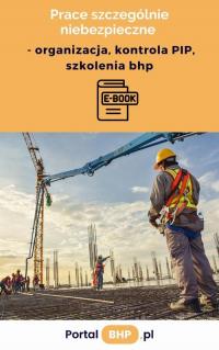 Prace szczególnie niebezpieczne - okłakda ebooka