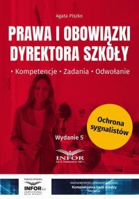 Prawa i obowiązki dyrektora szkoły - okłakda ebooka