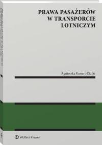Prawa pasażerów w transporcie lotniczym - okłakda ebooka