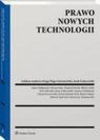 Prawo nowych technologii - okłakda ebooka